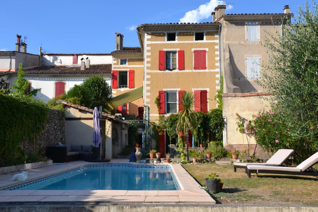St Jean Du Gard : Spacious Apartment With Use Of Pool 圣让杜加尔 外观 照片